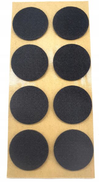 Podkładka filcowa czarna-koło 35mm, h=3mm