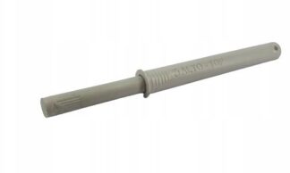 K-PUSH długi wpuszczany z odbojnikiem szary