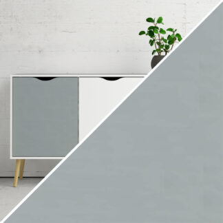 Okleina meblowa samoprzylepna 45x100 cm Szary połysk