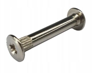 Złącze meblowe fi 5 - tuleja nikiel