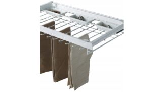 Szuflada wysuwana ELIS na spodnie z organizerem W600 - biała