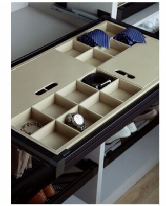 Szuflada wysuwana na biżuterię i drobiazgi, 900mm, H-70, biała