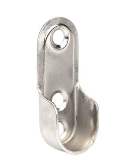 Uchwyt drążka owalnego RT03 30x15 mały, nikiel