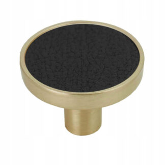 Gałka meblowa PEARL SKIN 32mm, złoty szczotkowany