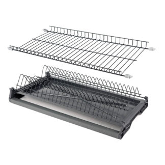 Ociekarka ze stelażem L-50 grafit dwupoziomowa