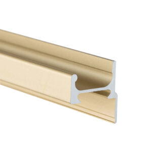 Uchwyt krawędziowy SYMA14 h-14mm L-2950 – złoty mat