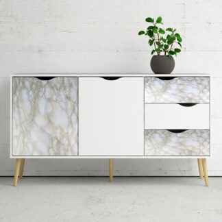 Okleina meblowa samoprzylepna 45x100 cm Marmur