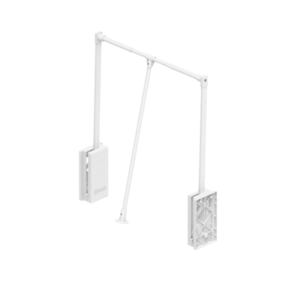 Wieszak pantograf Lifter Basic 540-710 biały