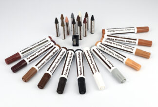 Duży zestaw naprawczy do paneli, mebli, drewna, 25 elementów, wosk + marker