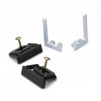 Zestaw montażowy z zaślepkami SYMA32 - aluminium