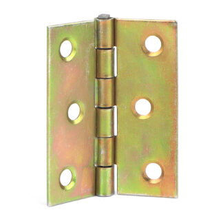 Zawias splatany, skrzyniowy, do drzwi, 40x40mm, ocynk, 4szt