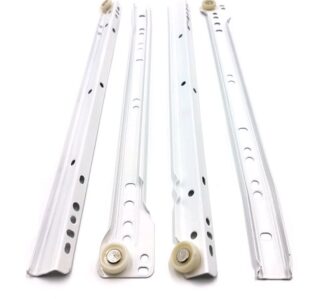 FGV - Prowadnica rolkowa L-450mm, biała, kpl