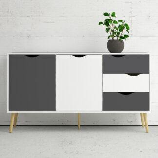 Okleina meblowa samoprzylepna 45x100 cm Grafit mat