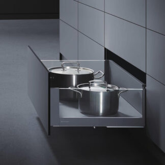 Unihopper - szuflada LED, L-500 H170mm - antracyt