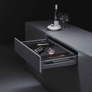 Unihopper - Szuflada LED, L-300 H80mm - Antracyt