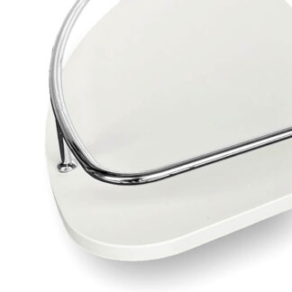 Nerka W-450 soft close -Lewa, chrom