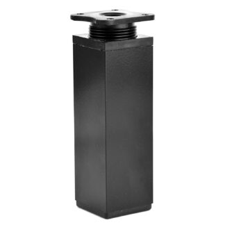 Nóżka meblowa kwadratowa 40x40 H-150 czarny mat