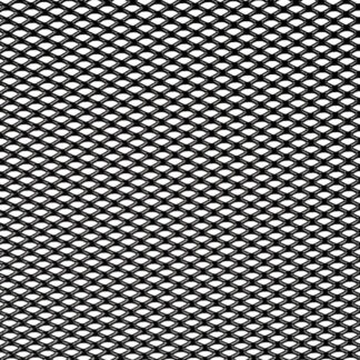 Ramka aluminiowa R1 z siatką - Czarny MAT