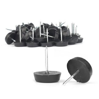 Pojedynczy ślizgacz z gwoździem czarny - 100szt.