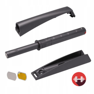 Odbojnik długi, K-Push TECH STRONG z magnesem , antracyt